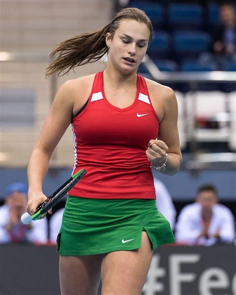 sexy aryna sabalenka|Tennis Star Aryna Sabalenka Shared Jaw